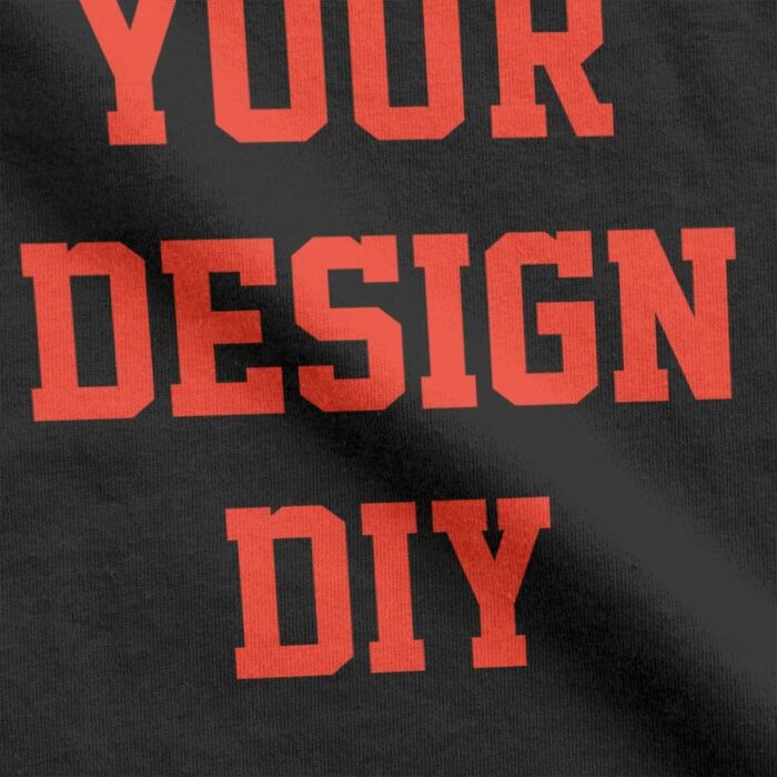 Your Design T-Shirts for Men Customized POD DIY T Shirts - Image 2
