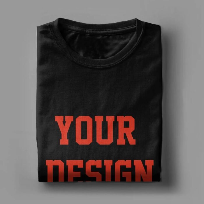 Your Design T-Shirts for Men Customized POD DIY T Shirts - Image 3