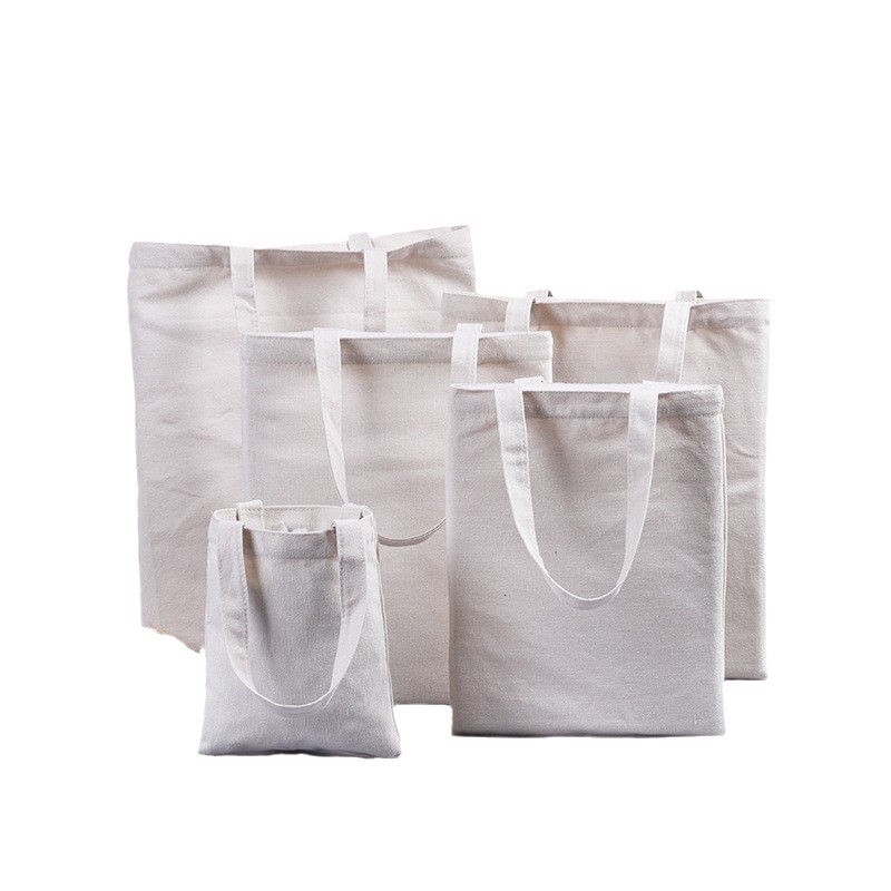 Hot Selling Cheap Study Simple Letters Fashion Recycle Eco Custom Logo Fruit Shopping Bags Cotton Canvas Tote Bag