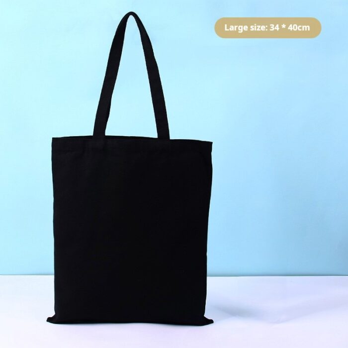 LOW MOQ High Quality Plain Organic Reusable Fashionable Custom Design Print Cotton Canvas Tote Bag Shopping Bag With Logo